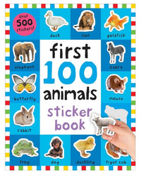 Priddy Books First 100 Animal Sticker Sticker Book