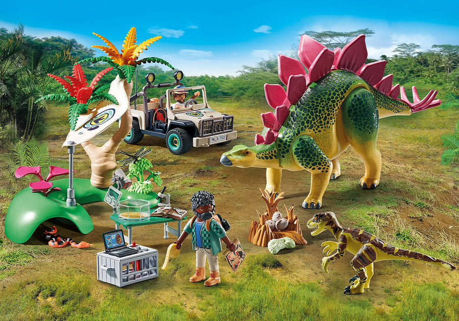 Playmobil Dinosaurs Research Camp With Dinos 71523