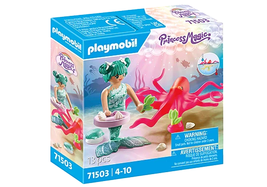 Playmobil Magic Mermaid with Colour-Changing Octopus 71503