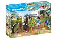 Playmobil Horses OF Waterfall Jumping Arena With Zoe & Blaze 71355