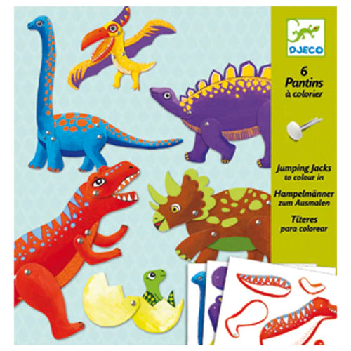 Djeco Dinos Small Puppets