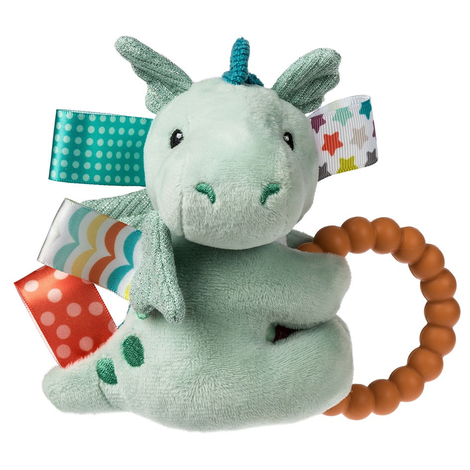 Mary Meyer Drax Dragon Taggies Teether Rattle