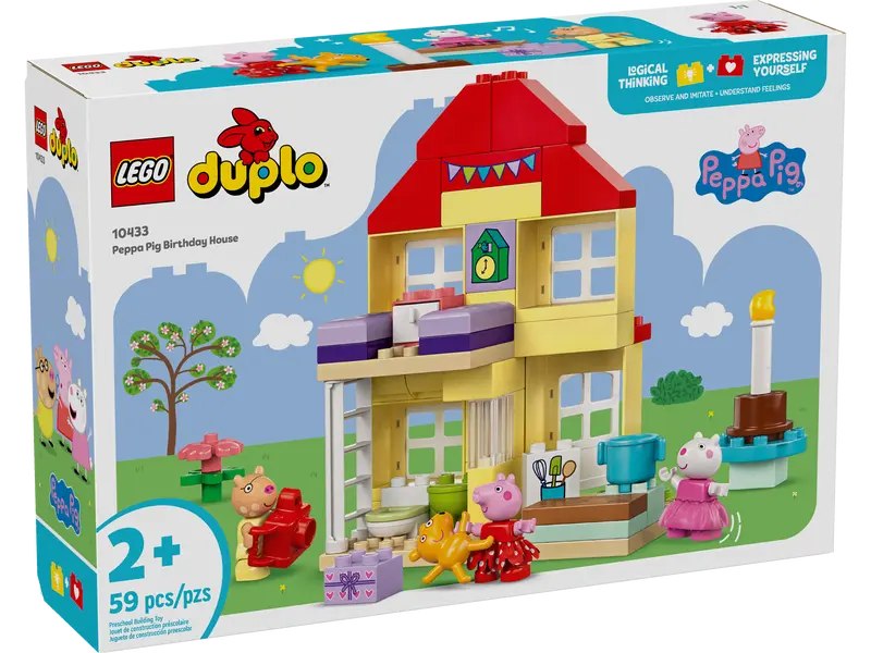 Lego Duplo Peppa Pig Birthday House 10433