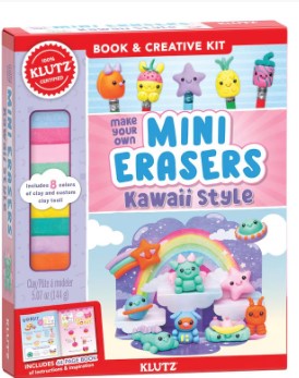 Klutz Make Your Own Mini Erasers Kawaii Style