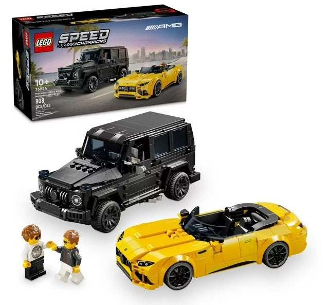 Lego Speed Champions Mercedes -AMG G 63 & Mercedes - AMG SL 63 76924