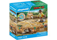 Playmobil Dinosaurs Archaeological Dig With Dinosaur Skeleton 71527