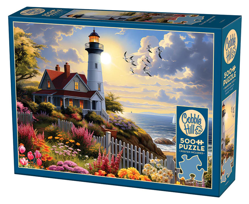 CobbleHill To The Lighthouse 500 Piece