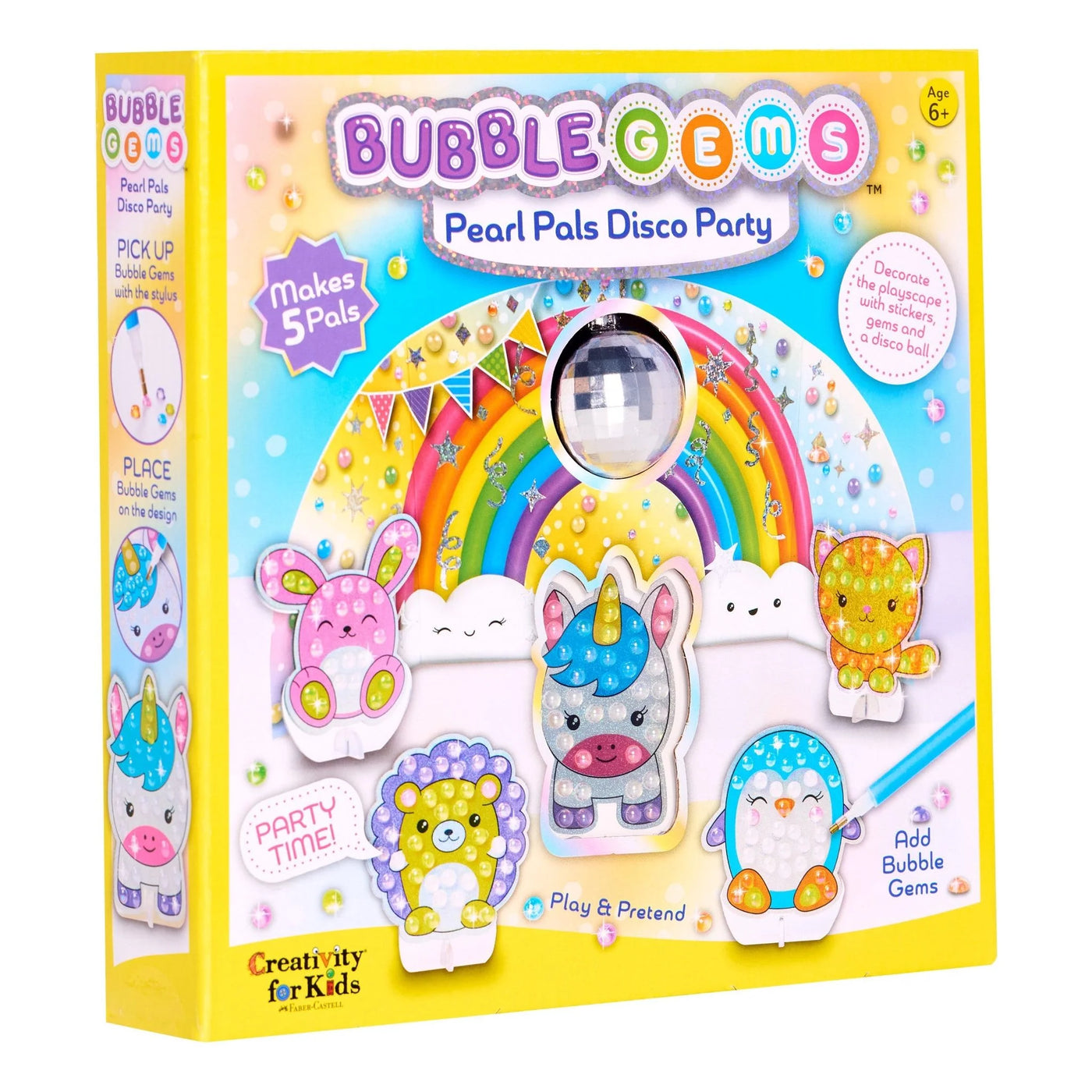 Creativity For kids Bubble Gems Pearl Pals Disco Party