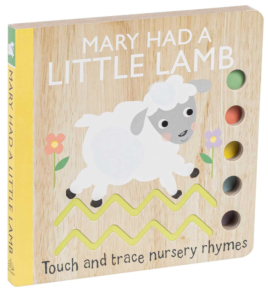 Touch and Trace Nursey Rhymes Mary Had A Little Lamb