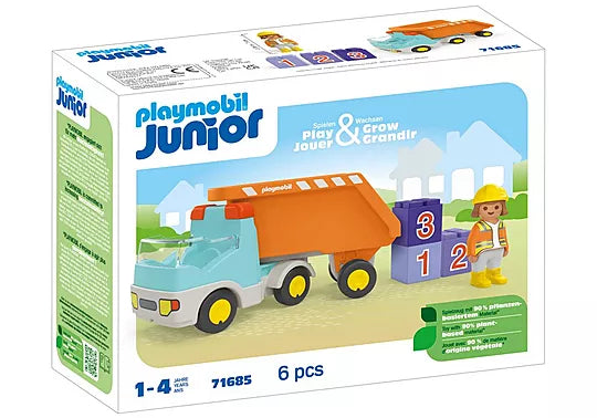 Playmobil Junior Dump Truck 71685