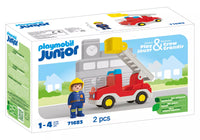 Playmobil Junior Ladder Unit Fire Truck 71683