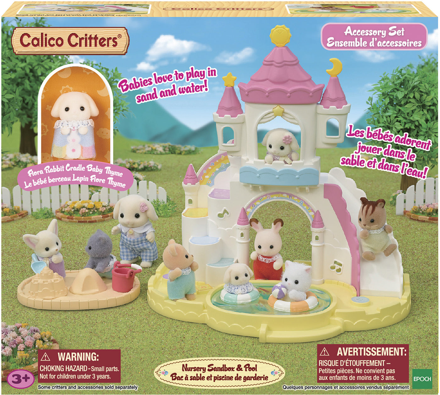 Calico Critters Nursery Sandbox & Pool