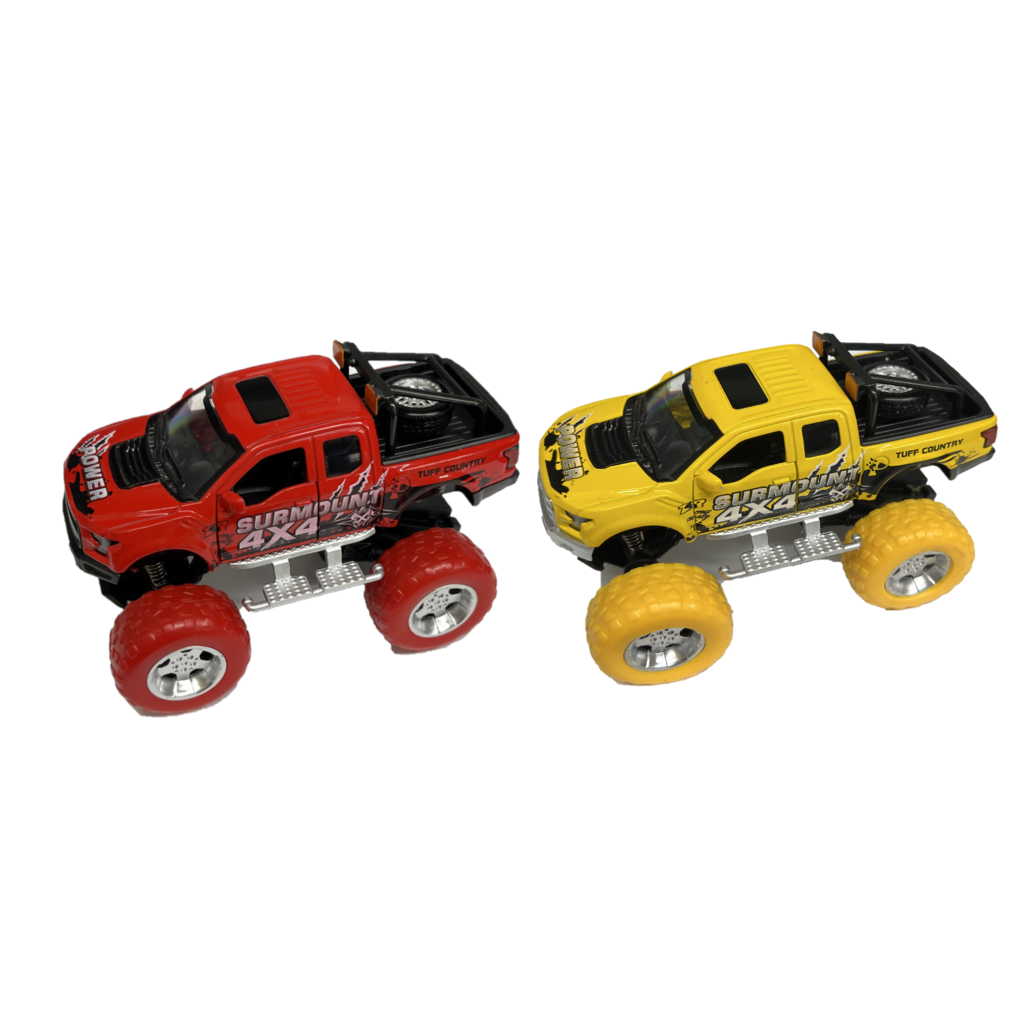 Light Up Die Cast PIck Up Monster Truck Assorted