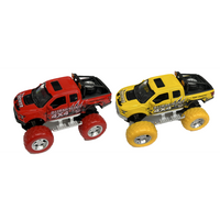 Light Up Die Cast PIck Up Monster Truck Assorted