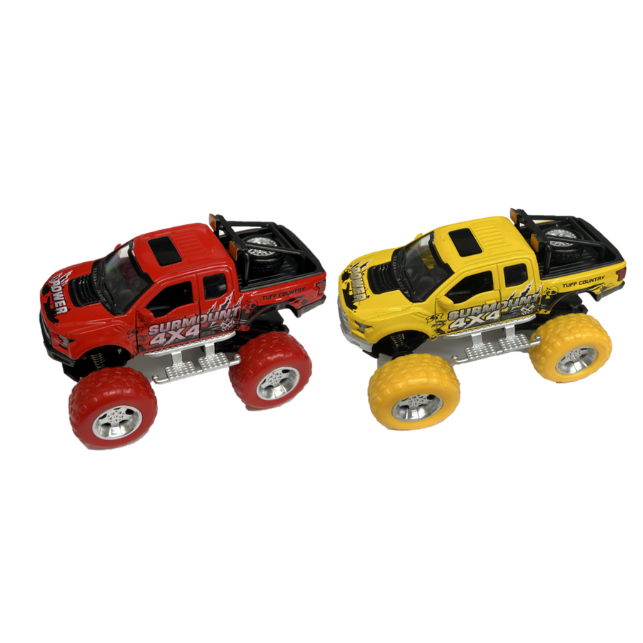 Light Up Die Cast PIck Up Monster Truck Assorted