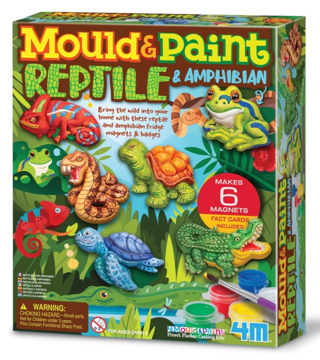 4M Mould & Paint Reptile Amphibians