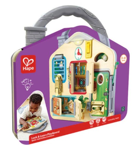 Hape Lock & Learn Playboard