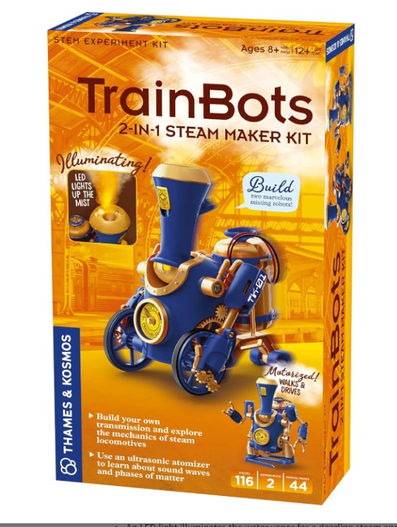 Thames & Kosmos TrainBots: 2 In 1 STEAM Bots