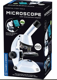 Thames & Kosmos Microscope (With Smartphone Ad)