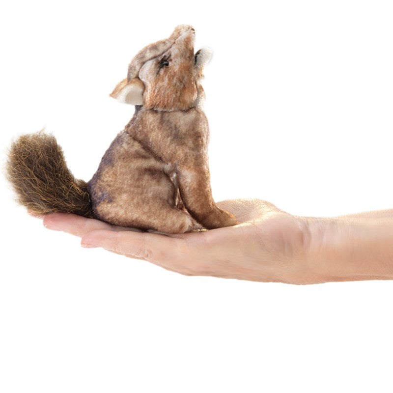 Folkmanis Mini Coyote Finger Puppet