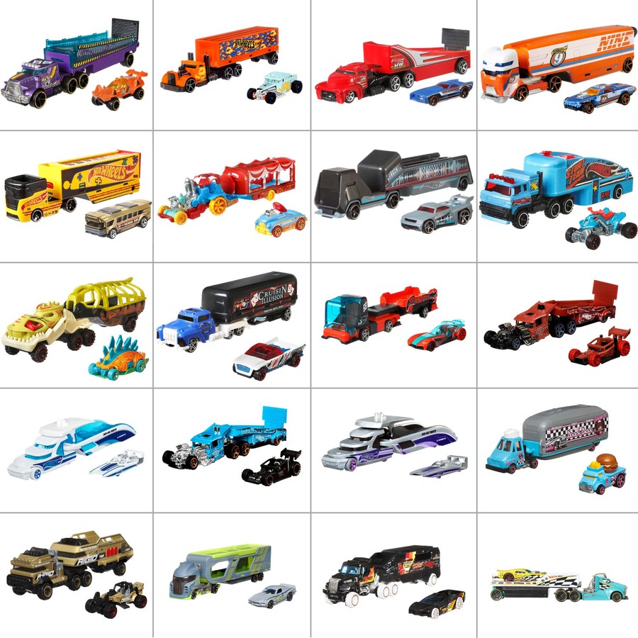 Hot Wheels Die Cast Super Rigs Assorted