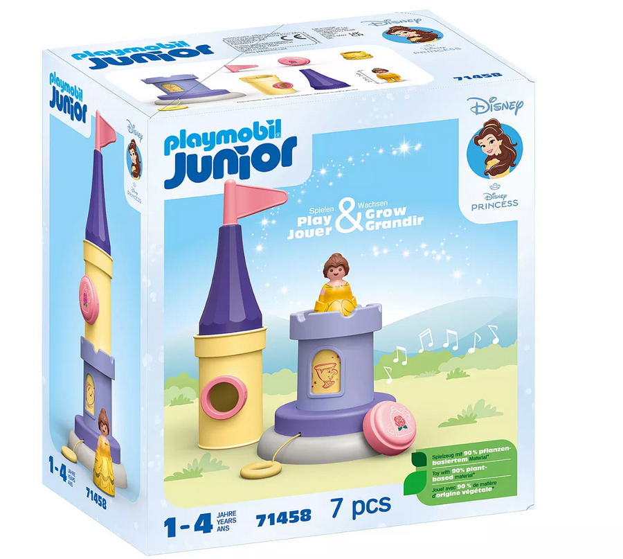 Playmobil Junior Belle's Play Tower With Sound 71458