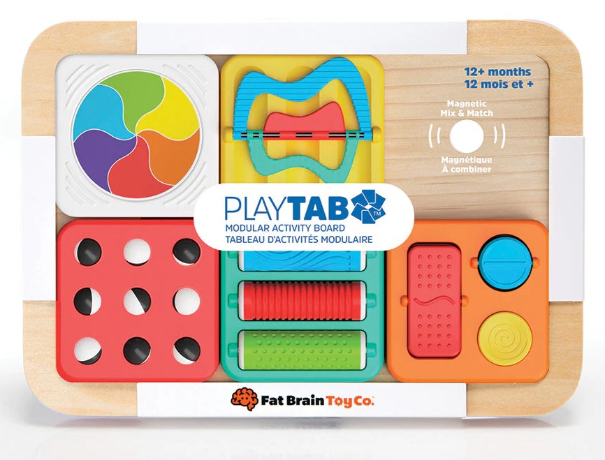 Fat Brain Toys Play Tab Board Bilingual