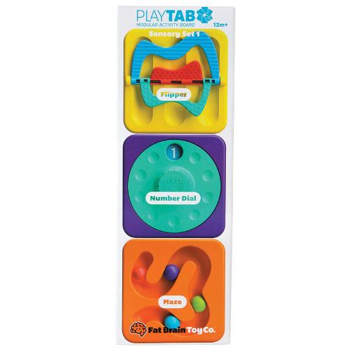 Fat Brain Toys Play Tab Set 1 Bilingual