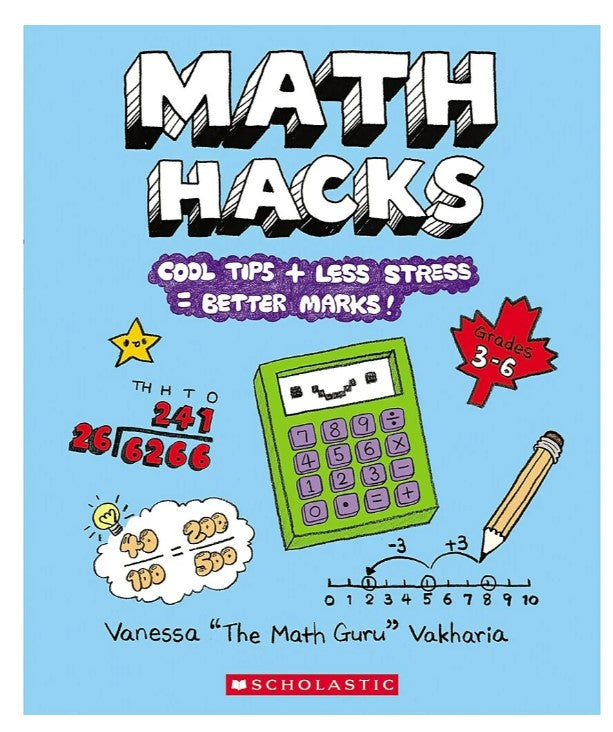 Scholastic Math Hacks Grade 3-6