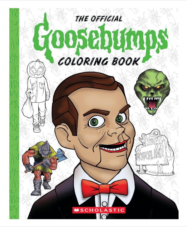 Scholastic The Offical Goosebumps Colouring Book