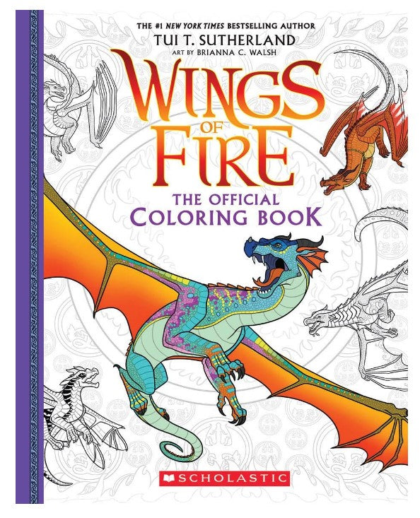 Scholastic Wings Of Fire:The Official Colouring Book