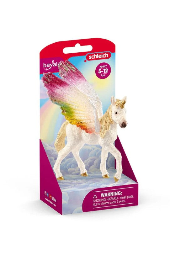 Schleich 70577 Winged Rainbow Unicorn Foal