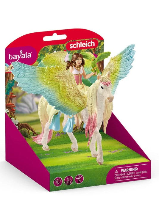 Schleich Bayala 70566 Fairy Surah with Glitter Pegasus