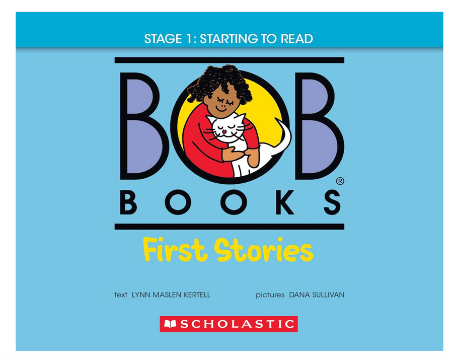 Bob's Books First Stories Box Set | Phonics, Ages 4+ (Stage 1: Starting to Read)