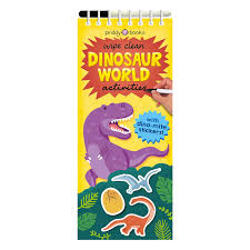 Priddy Books Wipe Clean Dinosaur World Activities