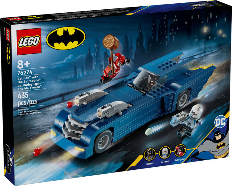 Lego DC Batman With The Batmobile VS Harley Quinn And Mr. Freeze 76274