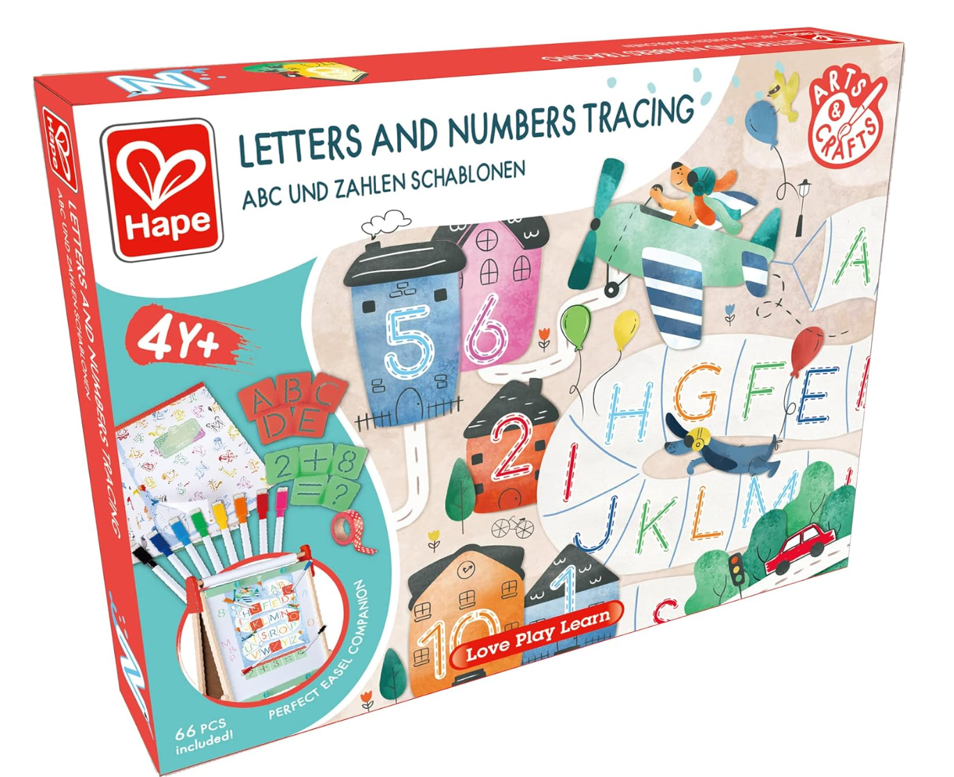 Hape Letter & Numbers Tracing