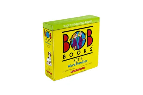 Bob's Books Word Families Box Set | Phonics, Ages 4+ (Stage 3: Developing Reader)