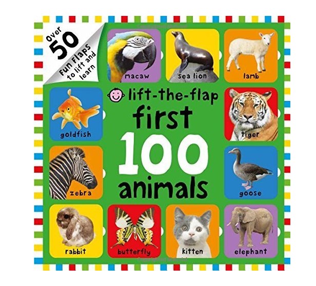 Priddy Books 100 Animals Lift The Flap