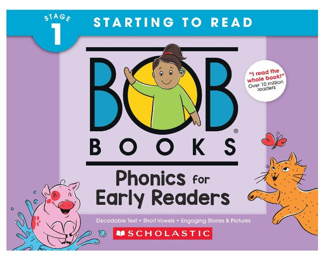 Bob's Books Beginning Phonics Flashcards | Phonics, Ages 4+ Kindergarten (Stage 1: Starting to Read)