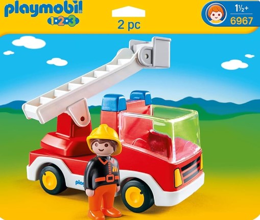 Playmobil 123 Ladder Unit Fire Truck 6967