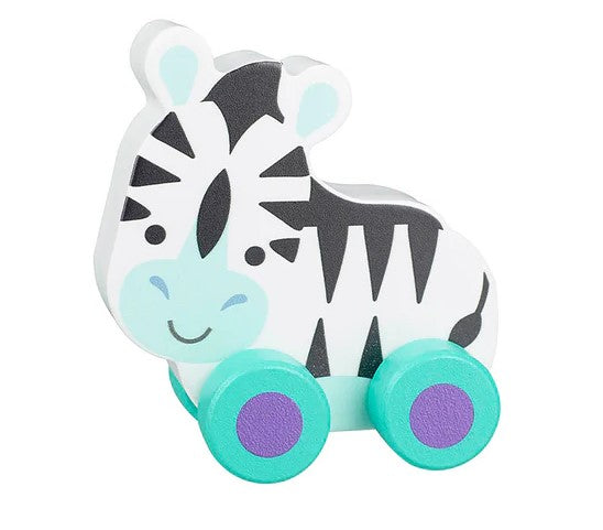 Orange Tree Zebra First Push Toy