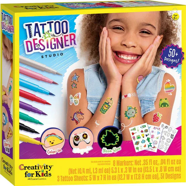 Creativity For Kids Tattoo Designer Studio