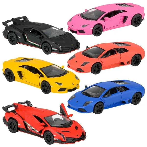 Lamborghini Pull Back Die Cast