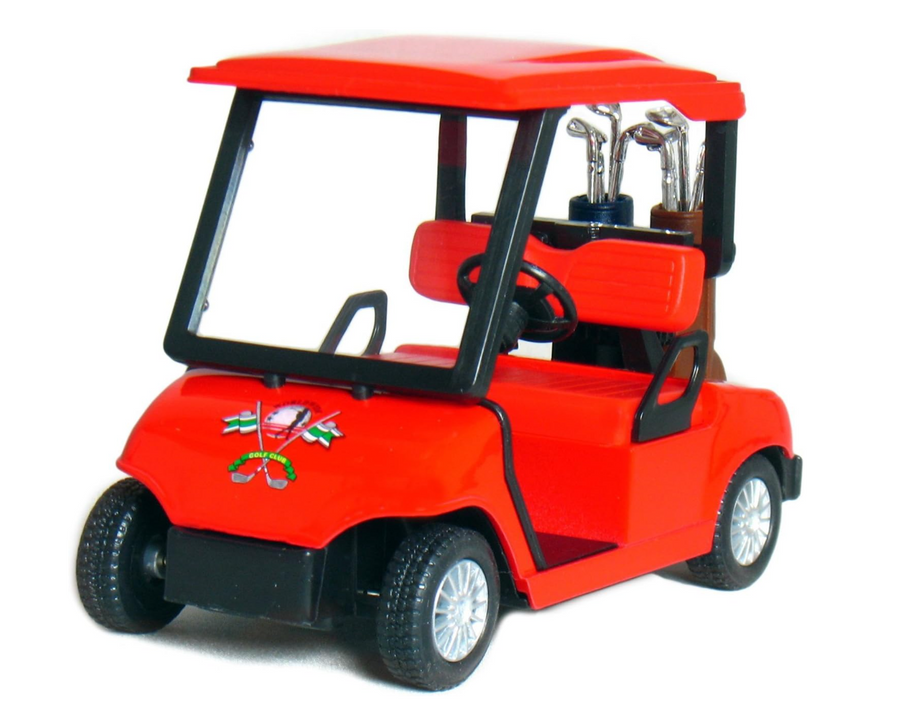 Golf Cart Pull Back Die Cast