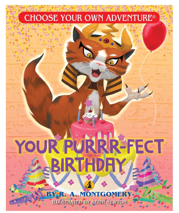 Choose Your Own Adventure Your Purrr-fect Birthday 5-8yrs