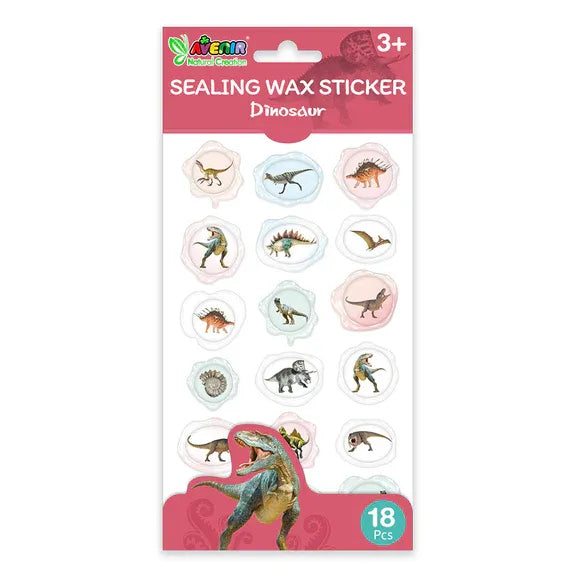 Natural Creations Dinosaur Sealing Wax Sticker