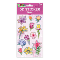 Natural Creation Flower 3D Stickers