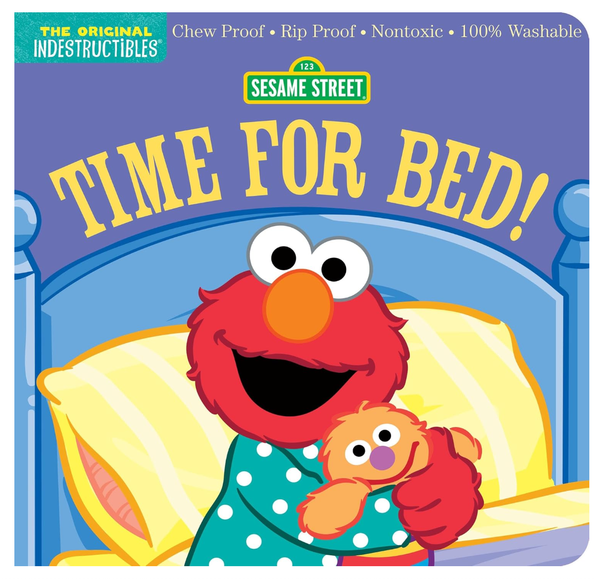 Indestructibles Time for Bed Sesame Street