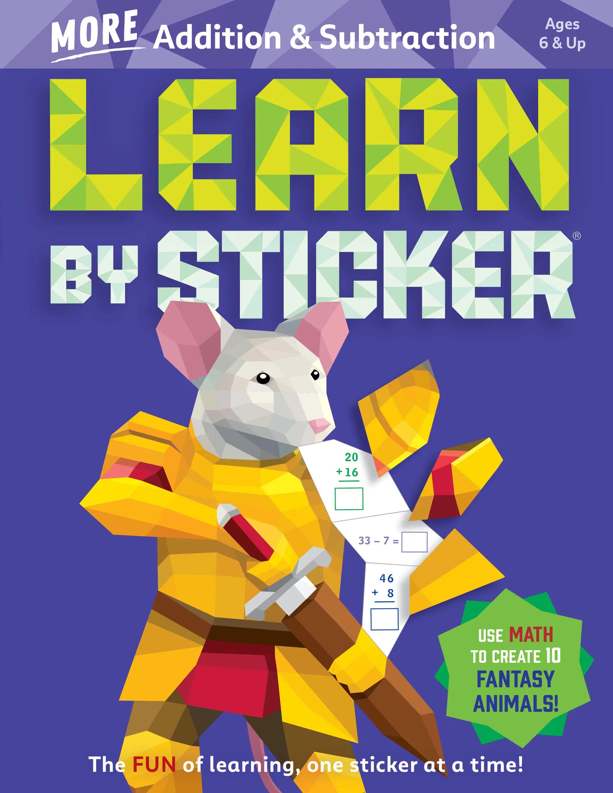 Learn By Sticker More Additiona & Subtraction!